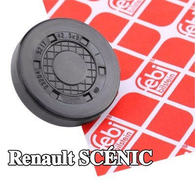 FEBI BILSTEIN سدادة، فتحة تثبيت عمود ذراع الكرسي الهزاز — Renault Scénic