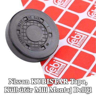 FEBI BILSTEIN Tapa, külbütör mili montaj deliği — Nissan Kubistar