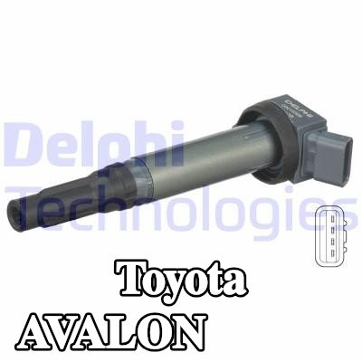 DELPHI موصل ملف الإشعال ذو 4 أطراف, 12V — 2012 Toyota Avalon