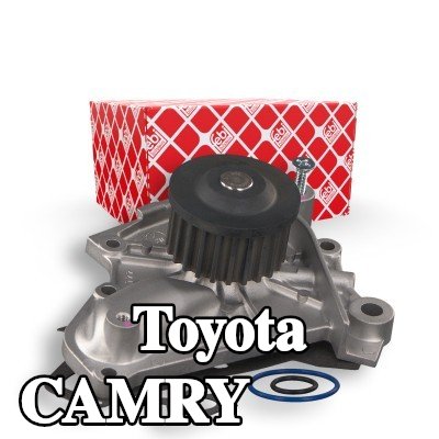FEBI BILSTEIN عدد أسنان مضخة الماء: 23, مع برغي, مع حشيات/مانعات تسرب — 1990 Toyota Camry