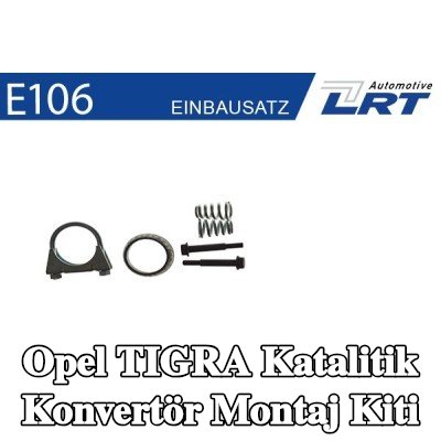 LRT Katalitik konvertör montaj kiti — 2000 Opel Tigra