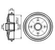BOSCH Arka aks fren kampanası, 220mm, tekerlek yatağı ile — Peugeot 206 (10)