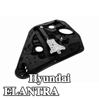 ACKOJA منظم نافذة خلفي أيسر, كهربائي, بدون محرك كهربائي — 2014 Hyundai Elantra