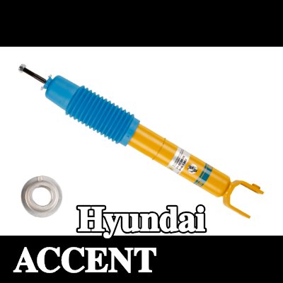 BILSTEIN ممتص الصدمات B4 بديل OE, المحور الأمامي الأيمن, ضغط الغاز, دعامة نظام التعليق — 2000 Hyundai Accent
