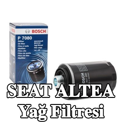 BOSCH İki çek valflı yağ filtresi — SEAT Altea