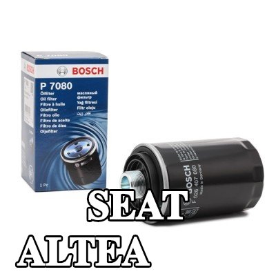 BOSCH فلتر الزيت مع صمامين مانعين للرجوع — SEAT Altea