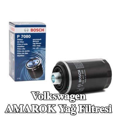 BOSCH İki çek valflı yağ filtresi — 2012 Volkswagen Amarok