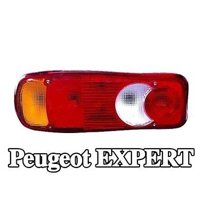 VAN WEZEL عدسة المصباح الخلفي الأيسر, يمين, بدون حامل لمبة — Peugeot Expert