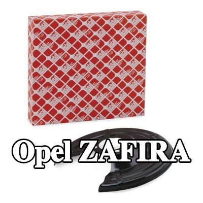 FEBI BILSTEIN لوحة دعم قرص الفرامل للمحور الخلفي — 2012 Opel Zafira