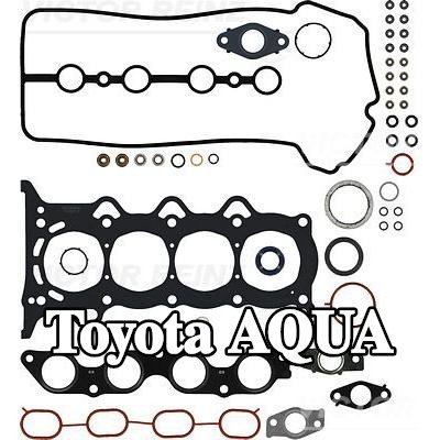 REINZ مجموعة حشيات, رأس الأسطوانة مع أختام صمامات, مع حشية رأس أسطوانة متعددة الطبقات — Toyota Aqua