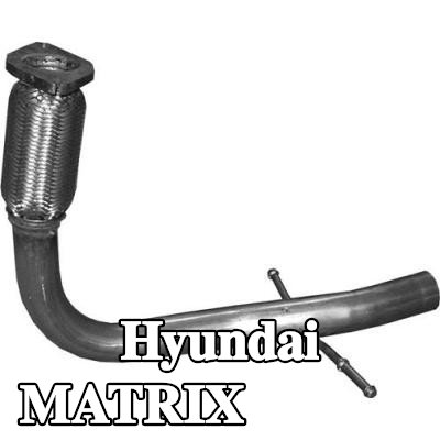 POLMO أنبوب العادم — 2002 Hyundai Matrix