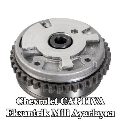 FEBI BILSTEIN Emme tarafı eksantrik mili ayar tertibatı, Sol, vida ile — Chevrolet Captiva