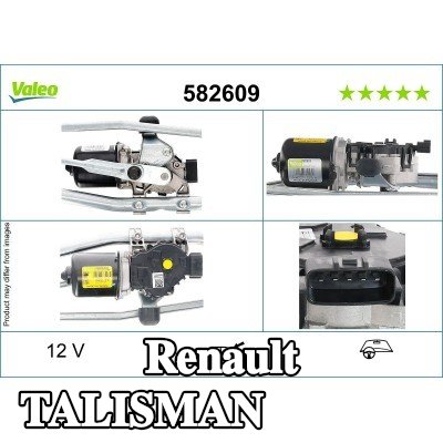 VALEO محرك المساحات الأمامي, 12V — Renault Talisman