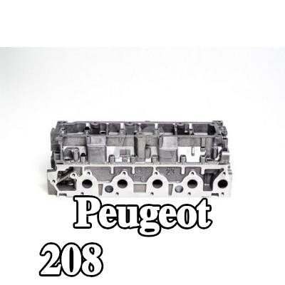 AMC رأس الأسطوانة مع مقاعد الصمامات, مع نوابض الصمامات, مع صمامات — Peugeot 208