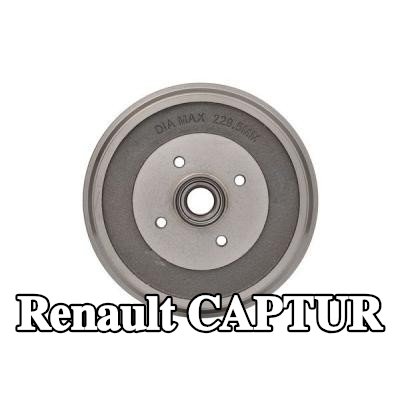 BOSCH أسطوانة الفرامل للمحور الخلفي, 272mm, مع حلقة مستشعر ABS, مع محمل العجلة — 2016 Renault Captur