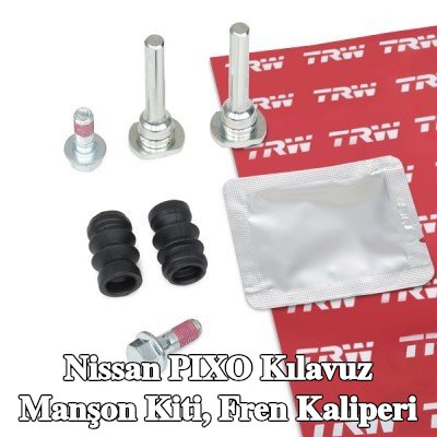 TRW Kılavuz manşon kiti, fren kaliperi — Nissan Pixo