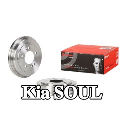BREMBO أسطوانة الفرامل 203, 1mm, بدون مجموعة محامل العجلات — Kia Soul