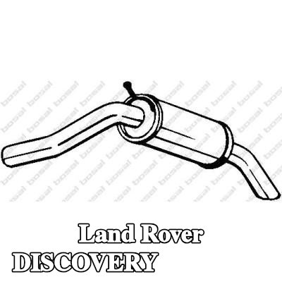 VEGAZ كاتم الصوت الخلفي 670mm — Land Rover Discovery