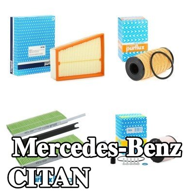 PURFLUX مجموعة الفلاتر — Mercedes-Benz Citan