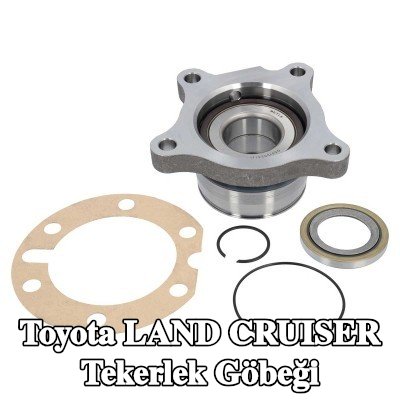 MEYLE ABS sensör halkalı tekerlek göbeği, entegre tekerlek yatağı ile, sabitleme/montaj malzemesi ile — Toyota Land Cruiser