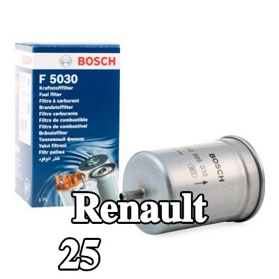 BOSCH مرشح الوقود — Renault 25