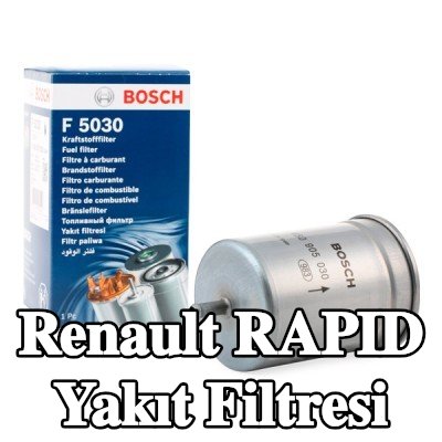 BOSCH Yakıt filtresi — Renault Rapid