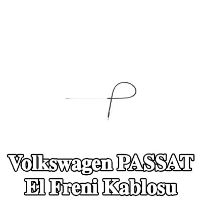 FEBI BILSTEIN El freni kablosu Sol Arka, Sağ Arka, 1780mm — 1990 Volkswagen Passat