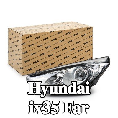 TYC Far Sol, H7/H7, elektrik motorlu — Hyundai ix35