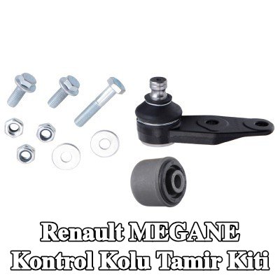 RIDEX Kontrol kolu tamir kiti Ön Aks Sol, Ön Aks Sağ, bilyeli mafsal ile, lastik yatağı ile — 2000 Renault Megane