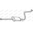 WALKER Orta susturucu 1700mm, montaj parçaları olmadan — 2002 Hyundai Getz (9)
