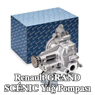 PIERBURG Elektrikli yağ basınç valfli yağ pompası — Renault Grand Scénic