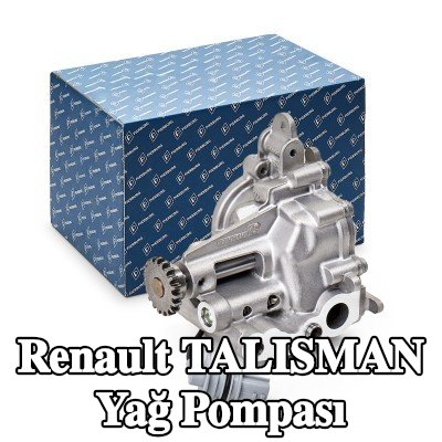 PIERBURG Elektrikli yağ basınç valfli yağ pompası — Renault Talisman