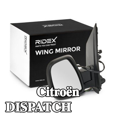 RIDEX مرآة جانبية يسرى — 2012 Citroën Dispatch