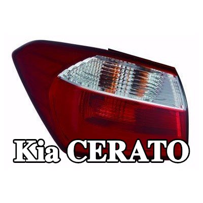 ABAKUS المصباح الخلفي الأيسر, بدون حامل لمبة, بدون مصابيح — Kia Cerato
