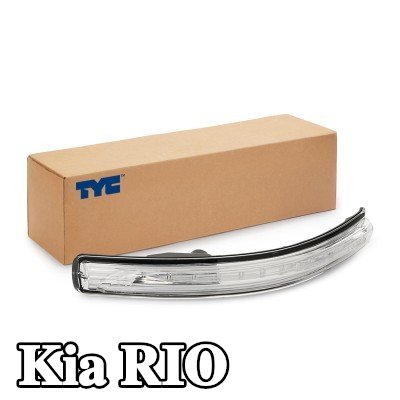 TYC مؤشر جانبي مرآة خارجية يسرى, مع LED — 2012 Kia Rio
