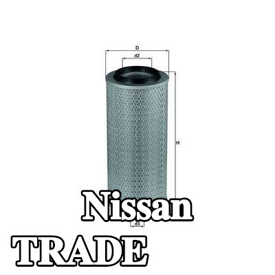 MAHLE مرشح الهواء — Nissan Trade