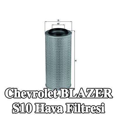 MAHLE Hava filtresi — Chevrolet Blazer S10