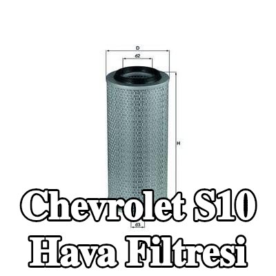 MAHLE Hava filtresi — Chevrolet S10