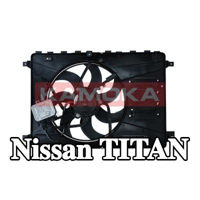 KAMOKA مروحة المبرد — Nissan Titan