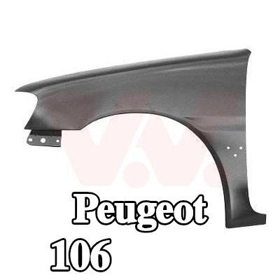 VAN WEZEL جناح المصد الأمامي الأيسر — Peugeot 106