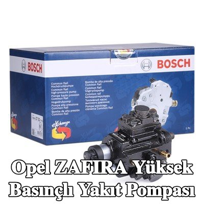 BOSCH Yüksek basınçlı yakıt pompası — 2012 Opel Zafira