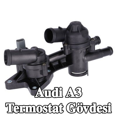 FEBI BILSTEIN Soğutma suyu sıcaklık sensörlü termostat muhafazası, conta halkası ile — 2012 Audi A3