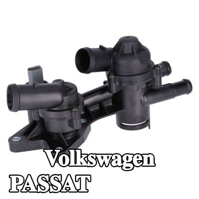 FEBI BILSTEIN غلاف الثرموستات مع مستشعر درجة حرارة سائل التبريد, مع حلقة مانعة للتسرب — 2008 Volkswagen Passat