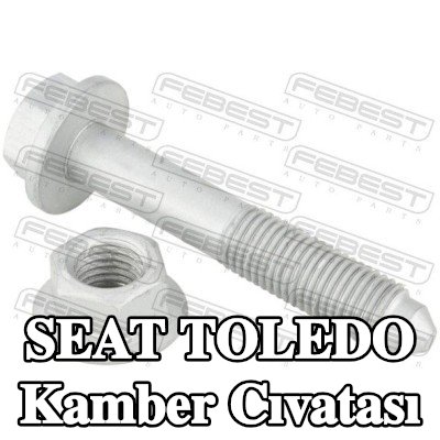 FEBEST Kamber cıvatası — 2012 SEAT Toledo