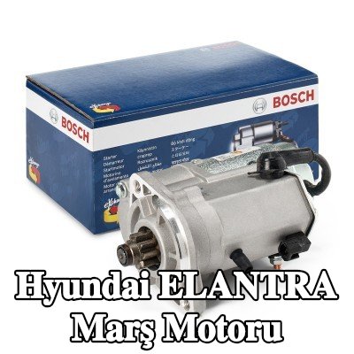 BOSCH Marş motoru 2kW — 2002 Hyundai Elantra