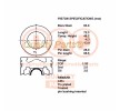 IAP QUALITY PARTS Piston segmanlı piston — Hyundai Trajet (4)