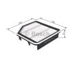 BOSCH Hava filtresi — 2011 Lexus Is (5)