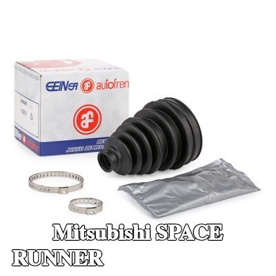 AUTOFREN SEINSA طقم غطاء مفصل CV, عمود الدفع بجانب العجلة — 1997 Mitsubishi Space Runner