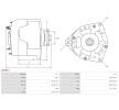 AS-PL Alternatör 100A — 2005 Toyota Tundra (5)