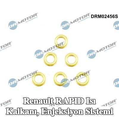 DR.MOTOR AUTOMOTIVE Isı Kalkanı, enjeksiyon sistemi — 1993 Renault Rapid